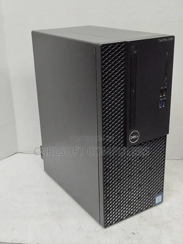 Dell OptiPlex 3060 Desktop Computer - Intel Core i7, 8GB RAM, 500GB SSD+HDD - 1