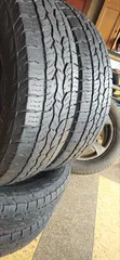 Used 235/85R16 All-Terrain Dunlop Tyres - 5