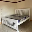 5x6 White Wood-Mode Bed Frame - 2