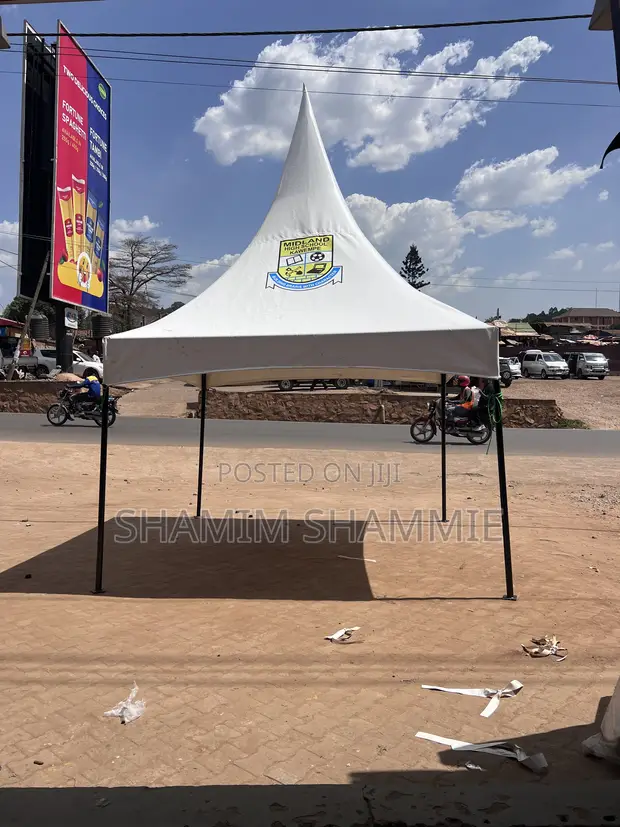 4mx4m PVC Tent with Heavy Duty Metal Frame - 1
