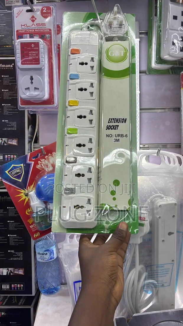 6-Way GandT Extension with Individual Switches - 1