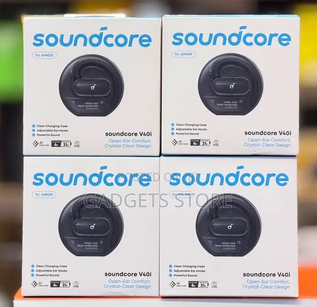 Soundcore V40i Open-Ear True-Wireless Earbuds - 1