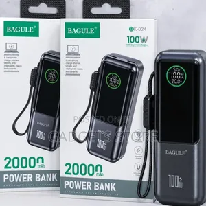 Bagule BK-024 20000mAh 100W Fast Charging Power Bank