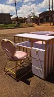 Classy Salon Nail Table and Chairs Combo - 2