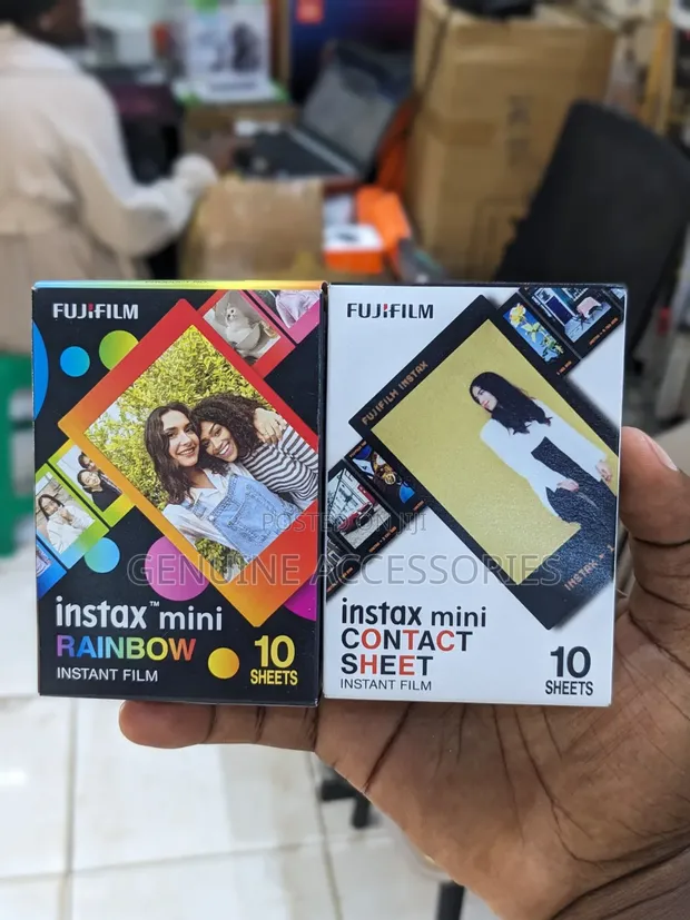 Fujifilm Instax Mini Film with Colored Borders - 1