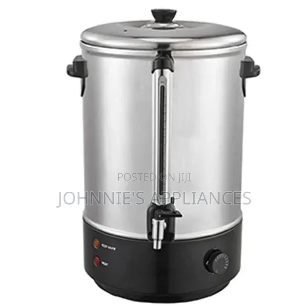 15L Stainless Steel Electric Hot Water Urn with Tap - 1