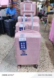 Noble Rubber Plastic Suitcases Full Set (4pcs) - 1