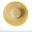 Chinese Wide Woven Straw Farmer's Sun Hat - 4