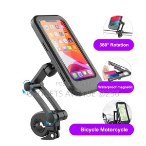 Waterproof Mobile Bike Phone Holder - Green Lion