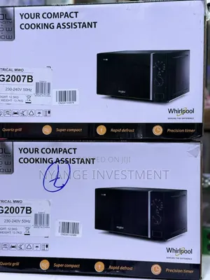 20L Whirlpool Grill Microwave Oven (Model MG2007B)