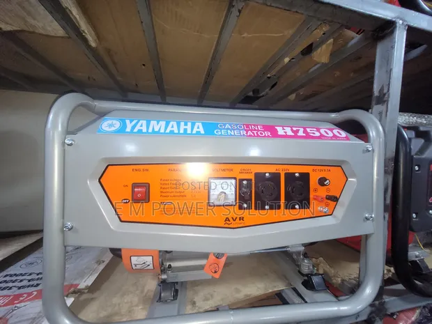 Yamaha Gasoline Generator H 7500 - 1