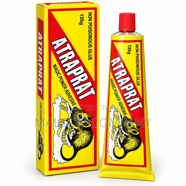 ATRAPRAT Rat & Mouse Glue Trap Adhesive 135g - Non-Poisonous - 1