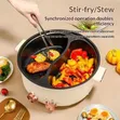 2-in-1 Electric Cooking Pot & Skillet - 2