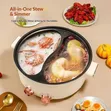 2-in-1 Electric Cooking Pot & Skillet - 3