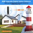 Indoor TV Antenna - Free HD Channels - 2