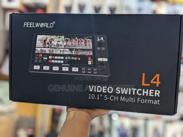 Feelworld L4 10.1" Touch Screen Video Switcher - 1