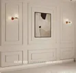 PVC Wall Molding Panels - Gold & White - 2