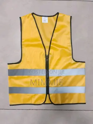 Yellow Reflector Jackets with Zip