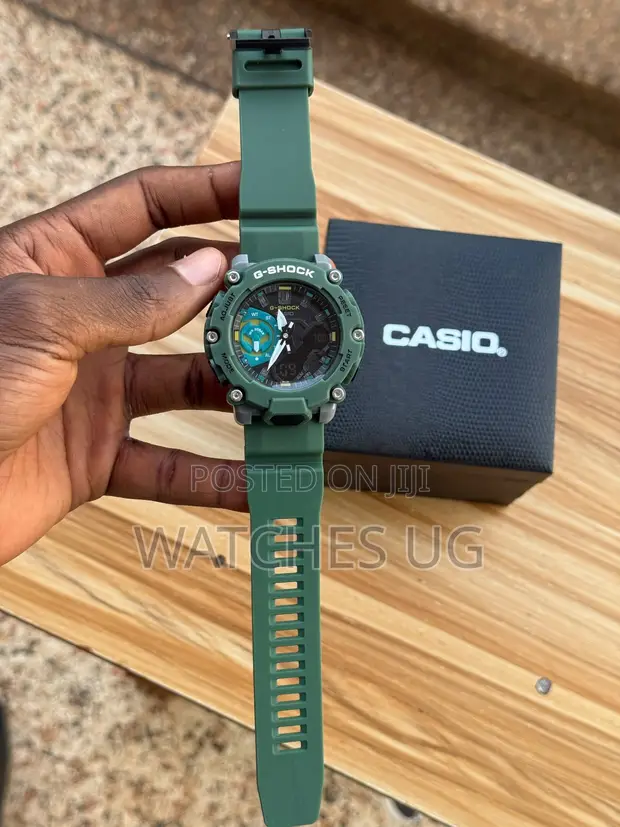 Casio G-Shock Watch - Green Rubber - 1