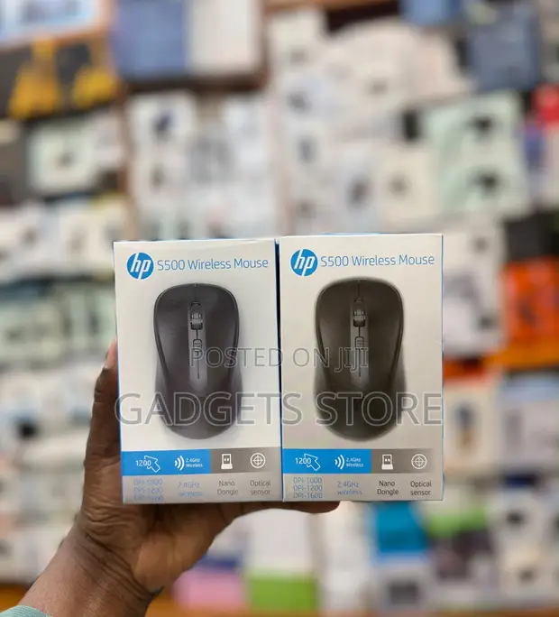 HP S500 Wireless Optical Mouse - 1
