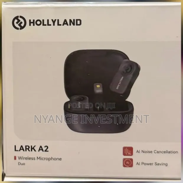 Hollyland Lark A2 Wireless Microphone Duo - 1