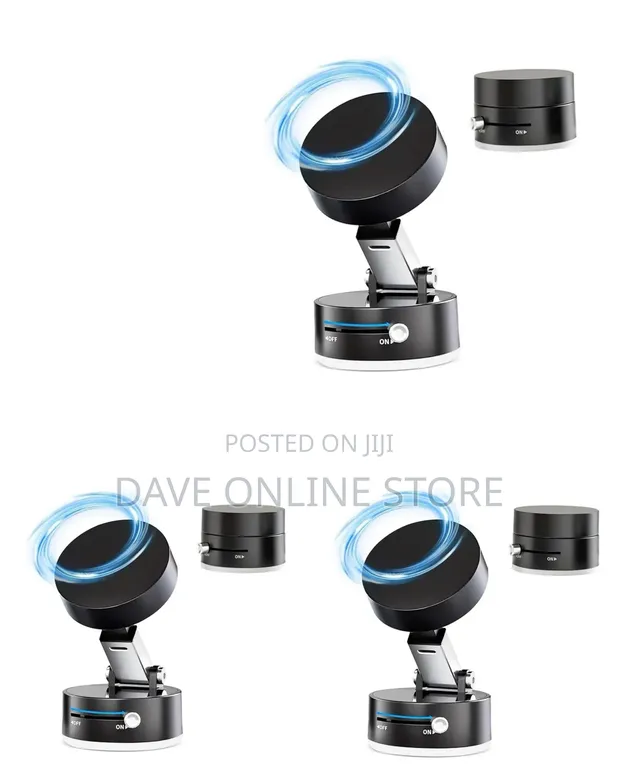 Car Phone Holder with Magnetic Disc - 1