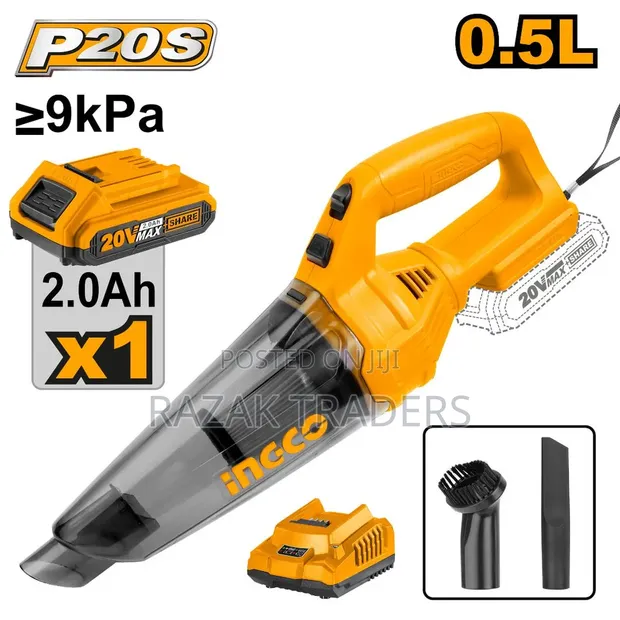 Ingco 20V Cordless Vacuum Cleaner (0.5L) - 1