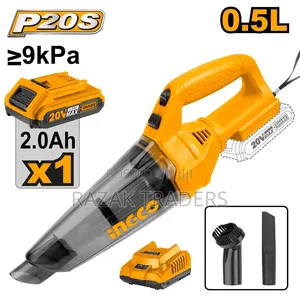Ingco 20V Cordless Vacuum Cleaner (0.5L)