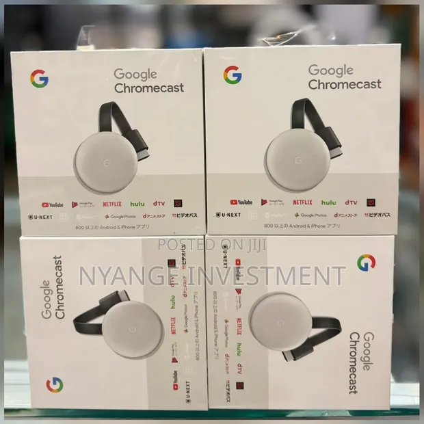 Google Chromecast (3rd Gen) Media Streaming Device - 1