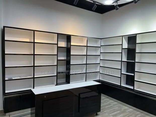 Shop Partitions, Shelving & Cabinetry Works - 1