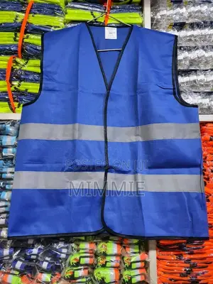 Reflective Vest - Blue and Maroon