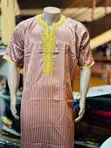 Moroccan Short Sleeve Kanzu - 5
