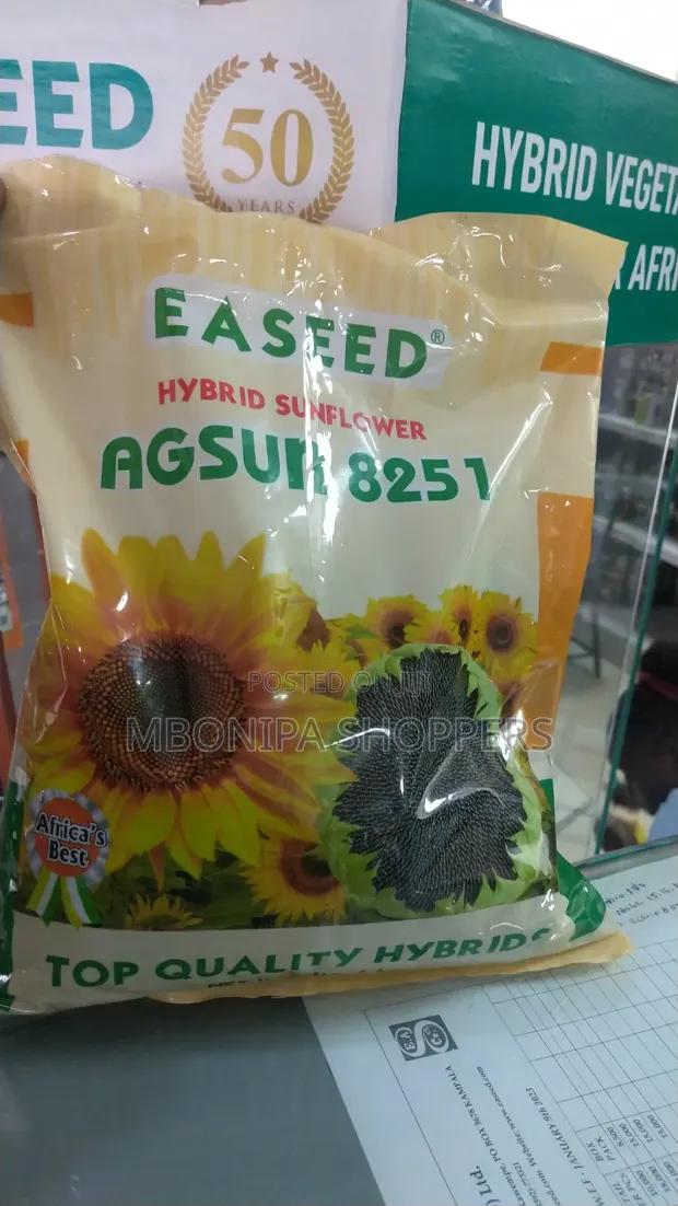 Hybrid Natural Sunflower Seeds - 1Kg Pack - 1