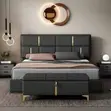 5x6 Mordant Bed Frame - Gray - 1