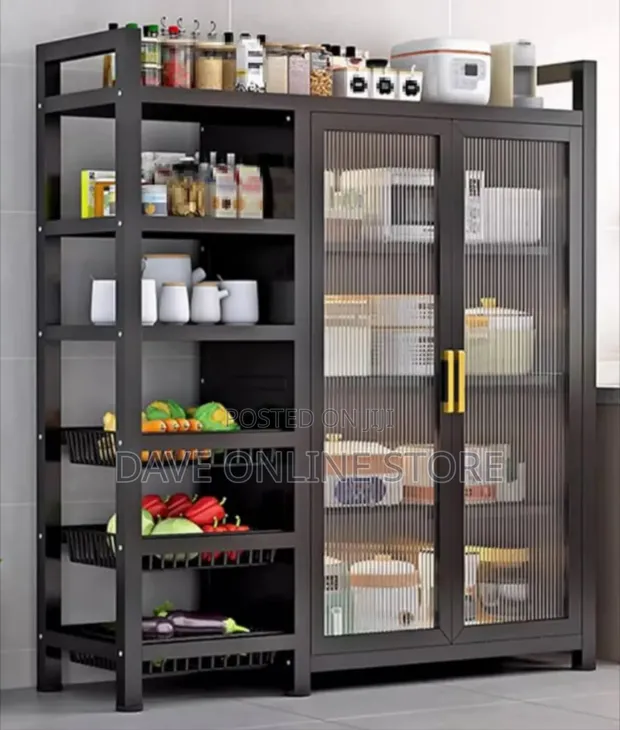 Multi-layer Movable Kitchen Storage Rack - 1