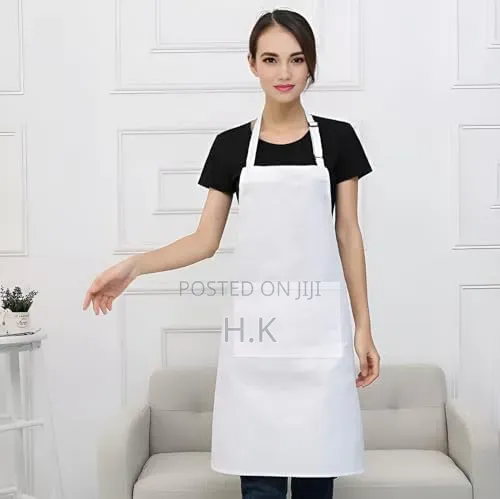 White Chef Apron - 1