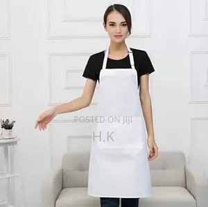 White Chef Apron
