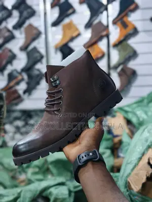 Original Timberland Coffee Brown Casual Boots - Men's