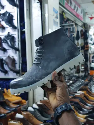 Original Timberland Grey Casual Boots - Men's