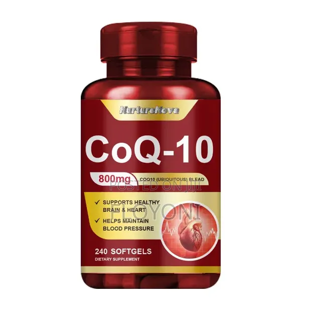 CoQ10 Ubiquinol 800mg (240 Pills) for Fertility & Heart Health - 1