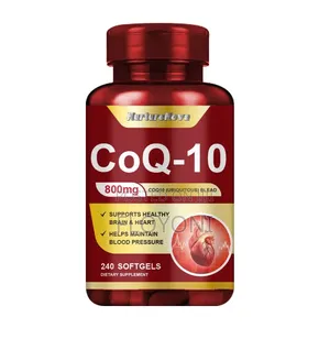 CoQ10 Ubiquinol 800mg (240 Pills) for Fertility & Heart Health