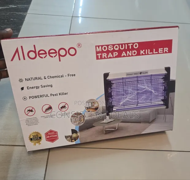 UV LED Anti-Fly Lamp with Touch Protection - 1