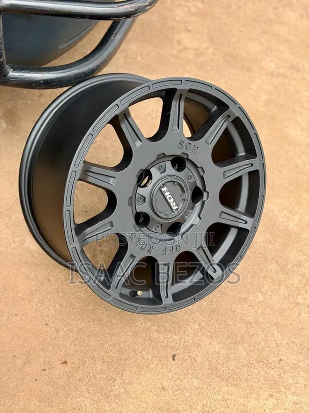 Land Cruiser 200 & J79 Series 18-Inch Rims (Matt Black) - 1