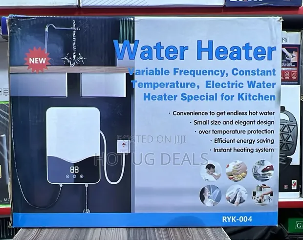 Instant Electric Water Heater - Mini Tankless for Kitchen & Shower - 1
