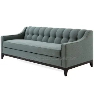 3-Seater Pinched Back Sofa Couches - Any Colour/Material