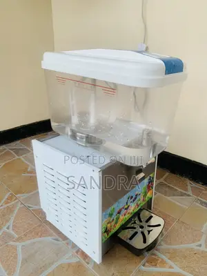 Single Juice Dispenser - Stainless Steel & Plastic