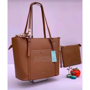 Chris Bella 2-in-1 Brown Tot Bag Set