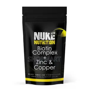 Biotin Zinc Copper Tablets for Hair Growth, Skin & Nails - Vegan