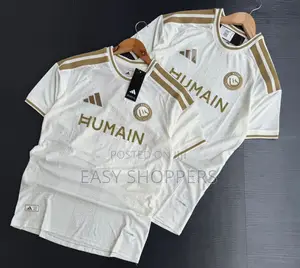 Al Nassr Concept Jersey - White & Gold