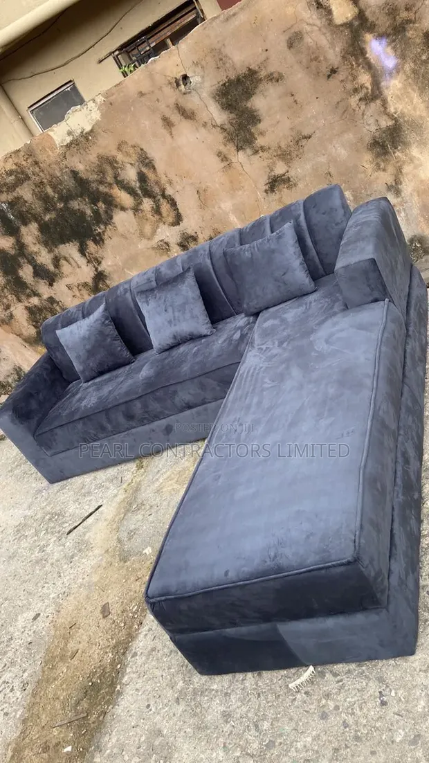 3 Seater L-Shaped Sofa Bed Couch - Any Colour/Material - 1
